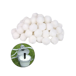 Boules de filtre de piscine multifonctionnelles en polyester Forte adsorption Pompe réutilisable Nettoyeur de sable Filtre à eau Meilleure natation Groenland - Product Image 3