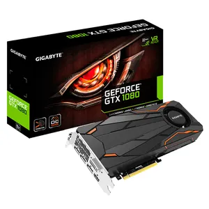 Carte graphique de jeu GIGABYTE GeForce <span class=keywords><strong>GTX</strong></span> <span class=keywords><strong>1080</strong></span> Turbo OC 8G GDDR5X d'occasion - Product Image 1