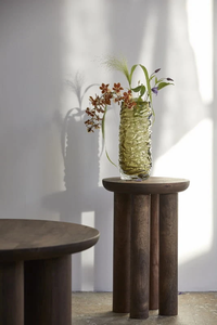 Mesa de Centro de Madera 40x70 cm Rectangular, Mueble de Salón de Madera Maciza, Estilo Rústico Moderno, Acabado Natural Duradero - Product Image 5