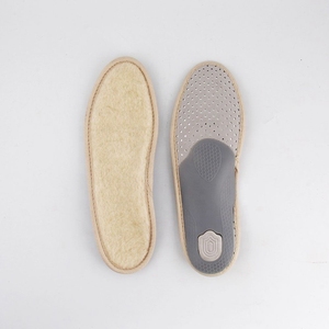 Semelles orthopédiques L5 100% laine, soutien de la voûte plantaire, confort thermique pour les pieds plats, épine calcanéenne, semelle chaude pour l'hiver - Product Image 2