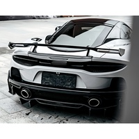 Diffuseur arrière en fibre de carbone sèche style PRO, kit carrosserie lèvre de pare-chocs arrière pour McLaren GT