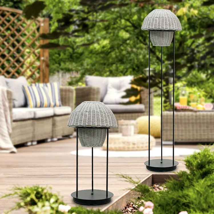 Luci natalizie impermeabili per esterni Decorative luci solari da giardino per esterni