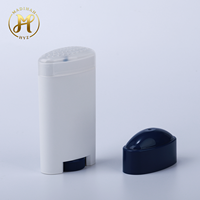 Offre Spéciale – Contenant vide ovale torsadé 80g pour déodorant, en plastique PP, pour crème solaire, shampoing, lotion, avec ouverture facile, couleur personnalisable