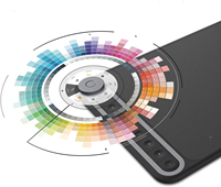Nouvelle tablette graphique interactive HUION Q620M avec connectivité sans fil et contrôleur rotatif