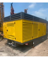 Compresseur d'air à vis d'occasion Atlas Copco 35 bars XRYS1150 Débit d'air 1150 CFM (32 m³/min) Moteur CAT 510 PSI Compresseur d'air d'occasion