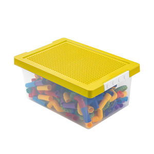 Caja <span class=keywords><strong>de</strong></span> juguetes <span class=keywords><strong>de</strong></span> plástico para niños, piezas ensambladas, bloques <span class=keywords><strong>de</strong></span> construcción, caja <span class=keywords><strong>de</strong></span> plástico, contenedor <span class=keywords><strong>de</strong></span> almacenamiento <span class=keywords><strong>de</strong></span> artículos diversos <span class=keywords><strong>de</strong></span> plástico <span class=keywords><strong>de</strong></span> alta calidad, pequeña capacidad - Product Image 1