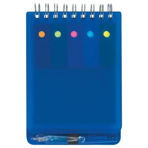 Custom Business Waterproof Plastic Cover Notebook Promotion Spiral Notebook With Sticky <b>Notes</b> and Pen - Product Image 2