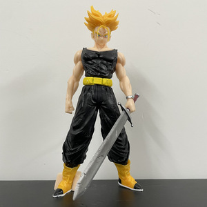 Figuras de Acción de PVC de Dibujos Animados, Modelo Sanctuary Saiyan, Cabello Morado y Cabello Amarillo, Disponibles en Japón, Venta al Por Mayor - Product Image 4