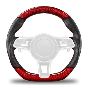 Good Quality D Shape Steering Wheel Car Auto High-Performance Custom Steering Wheel For Automotive Tuning