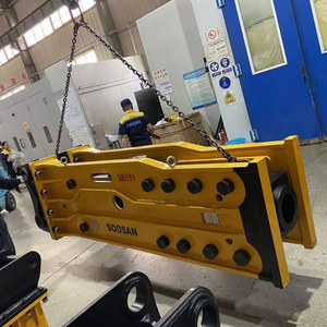 Disjoncteur hydraulique Soosan SB151 Open Top Type parfait pour les travaux de démolition et de construction - Product Image 1