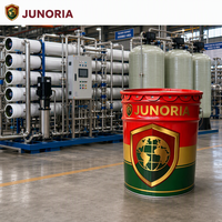 Peinture acrylique brillante à base de solvant 1K pour séchage rapide, anti-corrosion, couleurs personnalisées pour surfaces en béton, tours d'eau, conduits CVC