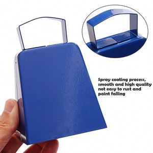10 inch tùy chỉnh cầm tay cowbells bò chuông với xử lý Bộ gõ bò chuông - Product Image 4