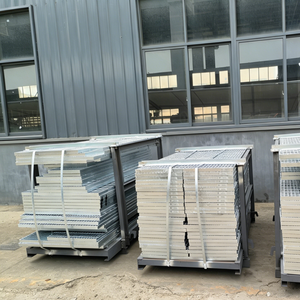 Grille en acier galvanisé pour drainage extérieur et couverture de caniveau - Product Image 5