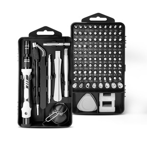 Kit <span class=keywords><strong>de</strong></span> Destornilladores <span class=keywords><strong>de</strong></span> Precisión Todo en Uno 117 en 1: Juego <span class=keywords><strong>de</strong></span> Herramientas Magnéticas Profesional para MacBook, iPhone, Consola PS5/PS4/Xbox - Product Image 1