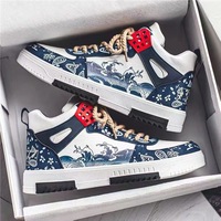 Baskets montantes pour hommes, collection été, chaussures de sport tendance et polyvalentes, design de niche pour jeunes