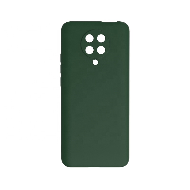 incluido Anti caída líquido de silicona Ultra delgada suave TPU de agujero de la caja del teléfono para Xiaomi Redmi K30 Pro