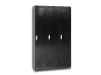 Usine métal étudiant casier armoire école Gym vêtements armoire casier 3 portes en acier Almirah conceptions acier placard conception