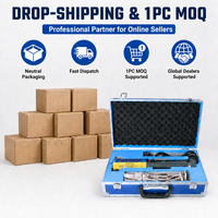 Kit de chauffage à induction magnétique portatif professionnel 1000W, sans flamme, pour débouloner les écrous, outil de réparation automobile avec 8 bobines et LED intégrée