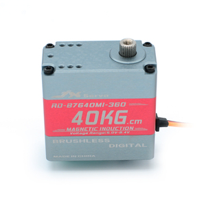 JX RD-B7640MI-360 40kg.cm không chổi than 360 cảm ứng từ cảm ứng CNC nhôm Vỏ cấu trúc hai Trục kim loại chỉ đạo - Product Image 3