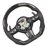 Volant en fibre de carbone chauffant avec écran LED pour BMW M2 M3 M4 M5 F10 F50 F30 F32 F80 F82 F90 E90 E92 E60 E63 G20 G30