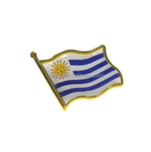 Pin de solapa con bandera de Uruguay, alfileres de banderas uruguayas, sombrero de solapa, mochilas, decoración de traje, insignia de Metal esmaltada patriótica, recuerdo - Product Image 5