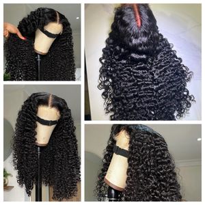 250% Dichte Deep Waves Perücke Echthaar 13x6 HD Lace Frontal Perücke Brasilianische 40 Zoll Loose Deep Wave 13x4 Lace Front Perücken für Frauen - Product Image 5