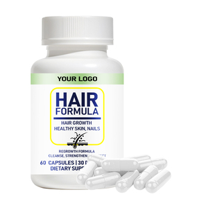 Capsule OEM per la Formula dei Capelli con Multivitamine Premium, Ingredienti Naturali per la Crescita dei Capelli, Promuove Capelli <span class=keywords><strong>e</strong></span> Pelle Sani - Product Image 4