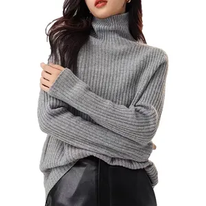 महिलाओं के लिए स्वेटर अनुकूलन ऊनी स्वेटर, लंबी आस्तीन वाला कैज़ुअल फैशन हर चीज के साथ जाता है
