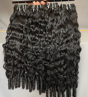 Nouveauté, best-seller, cheveux indiens 100% naturels, boucles euraséennes, mèches de 8 à 40 pouces, extensions de cheveux vietnamiens