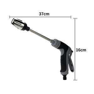 Pistola de <span class=keywords><strong>Agua</strong></span> Portátil de Alta Presión con Manguera Larga para Riego de Jardín, Lavado de Autos y Motocicletas - Product Image 2