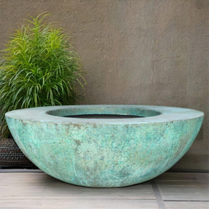 Ensemble de 6 pots de fleurs en fibre de verre de couleur personnalisée du fabricant vietnamien - Product Image 2