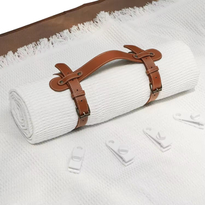 ผ้าห่มปิกนิกพับได้แบบพกพาสองชั้นกันน้ำสำหรับตั้งแคมป์ชายหาด - Product Image 2