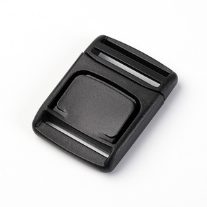 Hebillas de plástico de liberación lateral de 25 mm, negras, duraderas, para accesorios de bolsos - Product Image 2