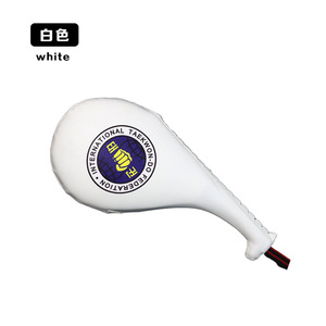 Cible de pied en cuir PU bleu pour Taekwondo ITF, équipement d'entraînement durable pour adultes et enfants, matériel d'arts martiaux - Product Image 4