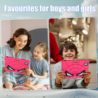 Coque de protection antichoc en silicone pour iPad Pro 11 2024 2025 avec béquille pliable et support pour stylet