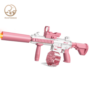 Pistola de <span class=keywords><strong>Agua</strong></span> Eléctrica Automática de Plástico para Diversión al Aire Libre en Verano, para Niños y Adultos, Doble Boquilla, Alta Presión, Gran Capacidad - Product Image 1