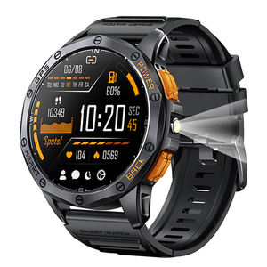 1.43Inch AMOLED Men's Outdoor Sports Smart <b>Watch</b> <b>Compass</b> Strong Light Flashlight IP68 Deep Waterproof K67 Activity Tracker - Product Image 2