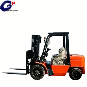 Chariot élévateur diesel 3T CPCD30 : Technologie TCM, Xinchai Euro V, mât triphasé 4,5 m, déplacement latéral. - Product Image 1