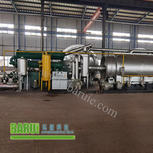 スキッドマウント美しいデザイン都市ごみタイヤリサイクルミニ熱分解プラント燃料油 - Product Image 6