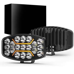Nouveau <span class=keywords><strong>OUKA</strong></span> 10 pouces Haute puissance 6000K 6000 Lumens 12V Lumière de travail LED pour voiture Lumière de conduite pour camion Modification de phare Lumière auxiliaire - Product Image 1