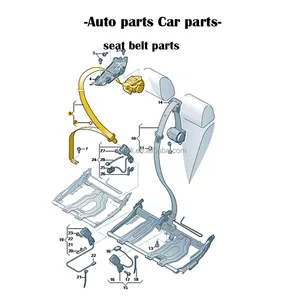 Wholesale Car Spare Parts Steering Wheel Bmw F10 Automotive Car Parts For AUDI Mercedes BENZ BMW TOYOTA Parts
