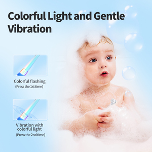 Manufacturer Wholesale Cartoon Soft Bristles Multi-function <strong>Battery</strong> Powered Waterproof Kids Electric <strong>Toothbrush</strong> for Children - Product Image 5