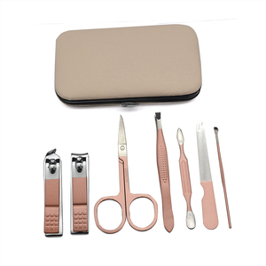 Juego <span class=keywords><strong>de</strong></span> <span class=keywords><strong>manicura</strong></span> y pedicura <span class=keywords><strong>para</strong></span> <span class=keywords><strong>niñas</strong></span>, herramientas <span class=keywords><strong>de</strong></span> viaje <span class=keywords><strong>de</strong></span> alta calidad, 7 en 1 - Product Image 2