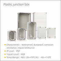 B & J Offre Spéciale J-Box Rectangle Type Boîtes de jonction électriques étanches extérieures 125*175*75mm