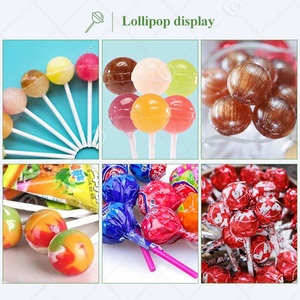 Automatic Warping India Center Filled Bubble Gum <strong>Kids</strong> <strong>Candy</strong> Ball Shape <strong>Lollipop</strong> Make <strong>Machine</strong> with Fill Form - Product Image 4
