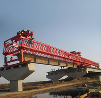 300t Truss Subway Pórtico de hormigón Puente ferroviario de alta velocidad Beam Launcher Grúa Equipo de montaje