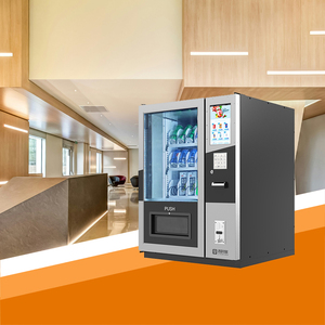 Máquina Expendedora Pequeña JSK para Alimentos y Bebidas, Bebidas Energéticas y Zumo de Naranja Fresco con Lector de Tarjetas - Product Image 4