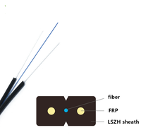 Kabel Fiber Optik Indoor Single Mode FTTH GJXH Harga Pabrik
