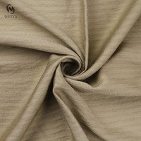 Tissu en Lin Tissé Motif Chevrons Dobby Uni Teint en Fibre de Cellulose Rayonne avec 20% de Nylon