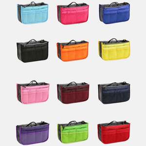 New Design Reusable Storage Large Capacity Cosmetic Bag Purse <b>Organizer</b> Insert <b>Handbag</b> <b>Organizer</b> Travel Toiletry Bag - Product Image 6